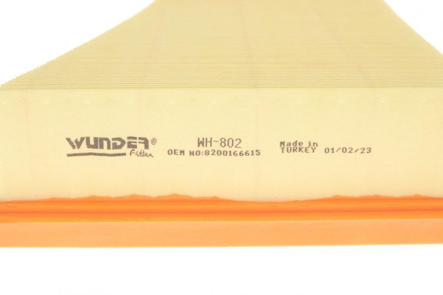 WH 802 WUNDER FILTER Фільтр повітряний Renault Kangoo 1.5 DCI 2008- WH 802 фото