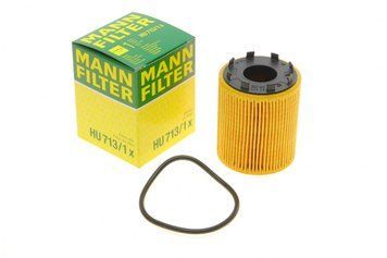 HU 713/1 X MANN-FILTER Фільтр масляний Fiat Doblo/Opel Combo 1.3 JTD/D Multijet 2004- HU 713/1 X фото