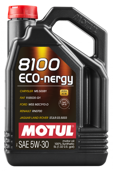 812306 MOTUL Олива моторна Ford / Renault 5W40 ECO-nergy 8100 5 л. 812306 фото