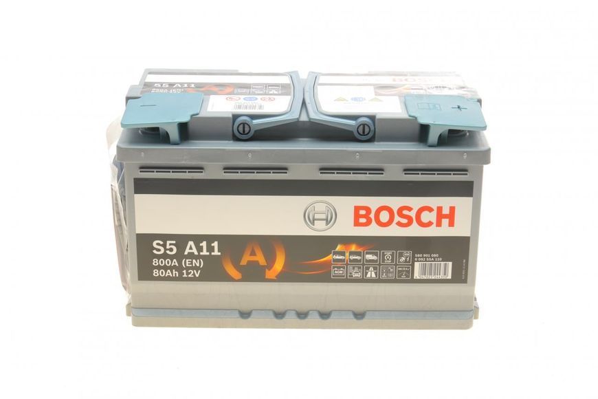 0 092 S5A 110 BOSCH Акумулятор 80 Ah / 800A 0 092 S5A 110 фото