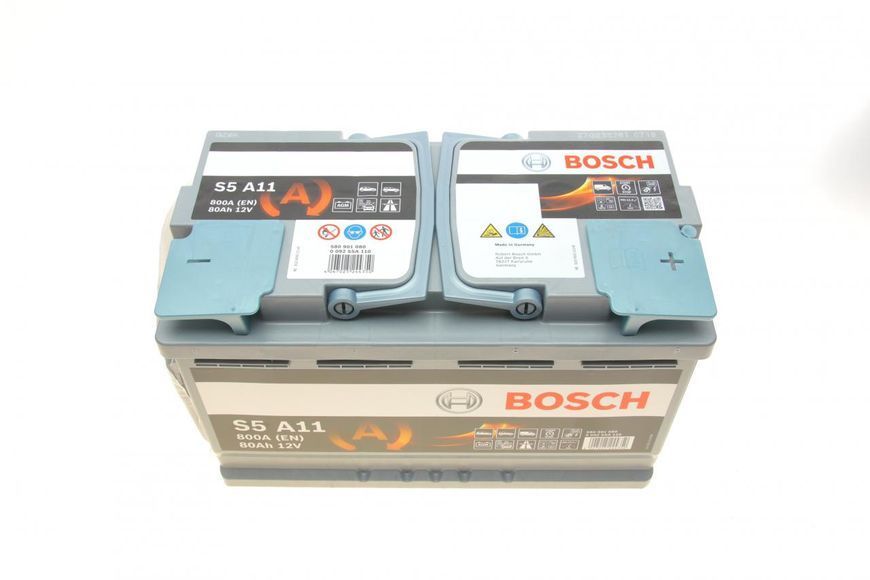 0 092 S5A 110 BOSCH Акумулятор 80 Ah / 800A 0 092 S5A 110 фото