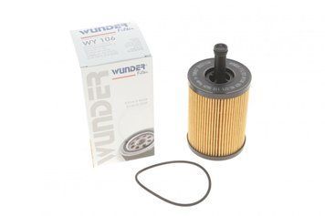 WY 106 WUNDER FILTER Фільтр масляний VW T5 1.9 - 2.5 / Caddy III 1.9 TDI - 2.0 SDI 2004- WY 106 фото