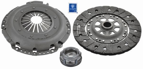3000 828 601 SACHS Комплект зчеплення VW LT 2.5 TDI (без пружин) (до демпфера 415 0108 10) 3000 828 601 фото