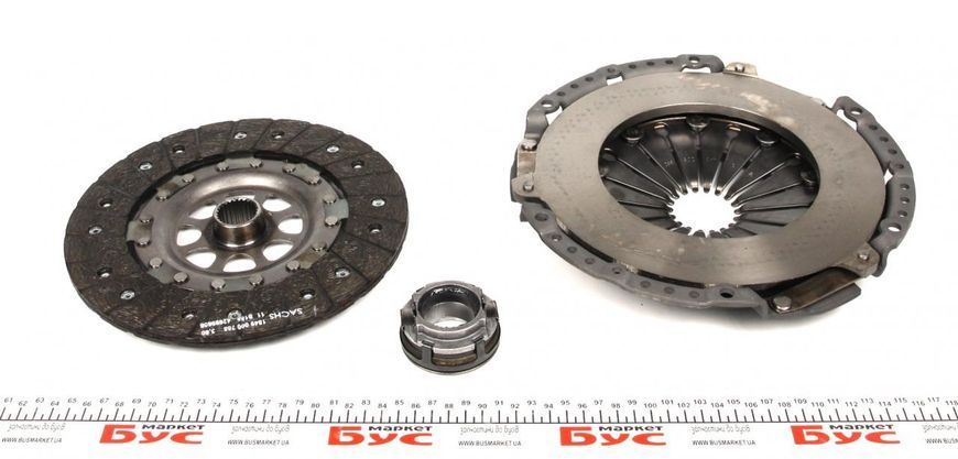 3000 828 601 SACHS Комплект зчеплення VW LT 2.5 TDI (без пружин) (до демпфера 415 0108 10) 3000 828 601 фото