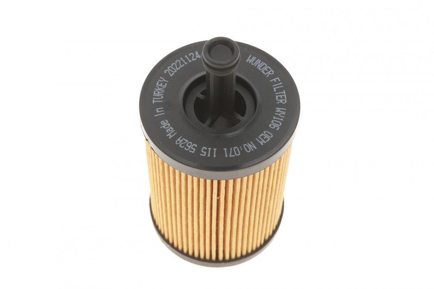 WY 106 WUNDER FILTER Фільтр масляний VW T5 1.9 - 2.5 / Caddy III 1.9 TDI - 2.0 SDI 2004- WY 106 фото