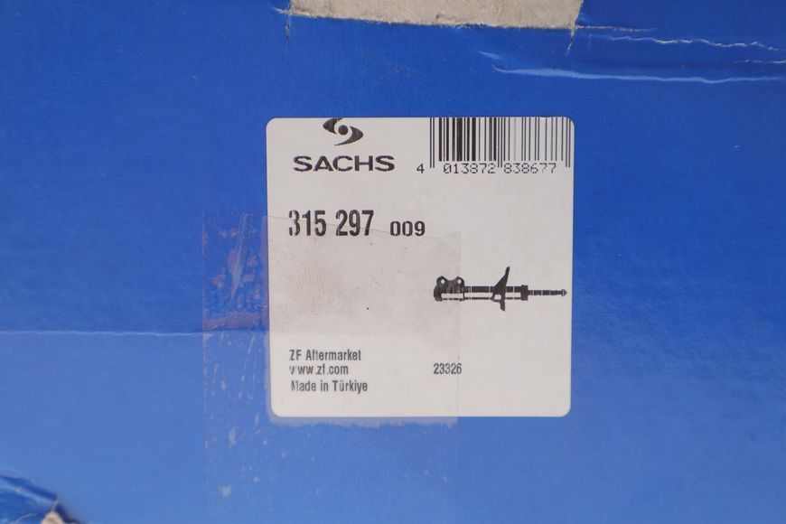 315 297 SACHS Стійка передня Renault Kangoo 2008- / MB Citan W415 2012- 315 297 фото