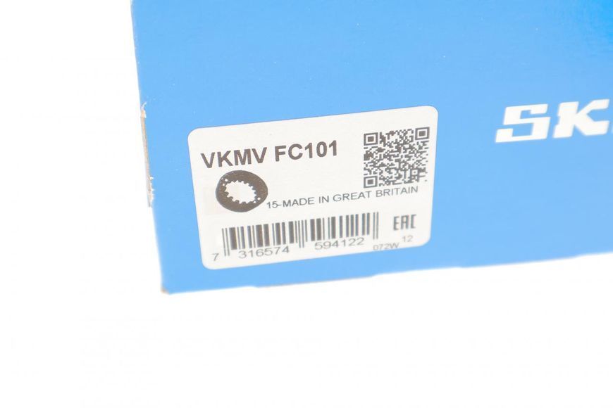VKMV FC101 SKF Ремінь генератора VW T5 2.5 TDI VKMV FC101 фото