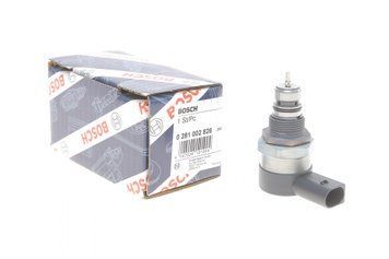 BOSCH 0 281 002 826 Клапан редукційний рейки паливної MB Sprinter (906) 219/319/419/519 3.0CDI OM642 0 281 002 826 фото