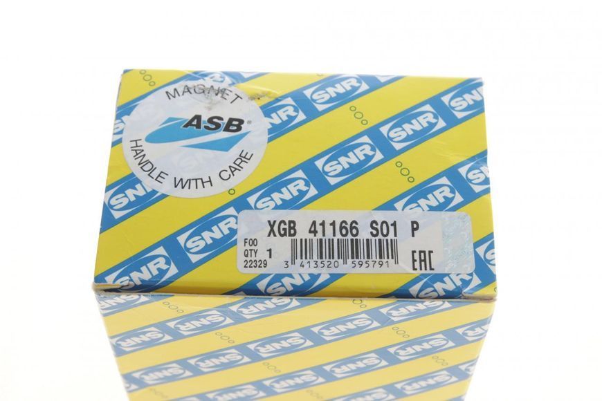 XGB 41166 S 01 P SNR Підшипник передньої півосі Renault Trafic / Opel Vivaro 2001 - 2014 (+ ABS) (45x88x39) XGB 41166 S 01 P фото