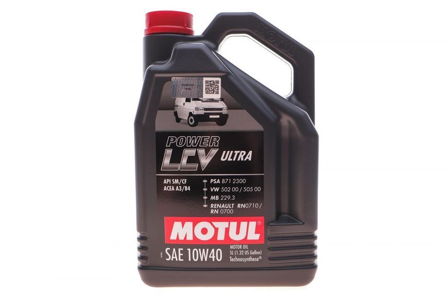 874151 MOTUL Олива моторна MB Sprinter/Vito 10W40 Power LCV Ultra (MB 229.3/VW 502.00/505.00) 5 л. 874151 фото