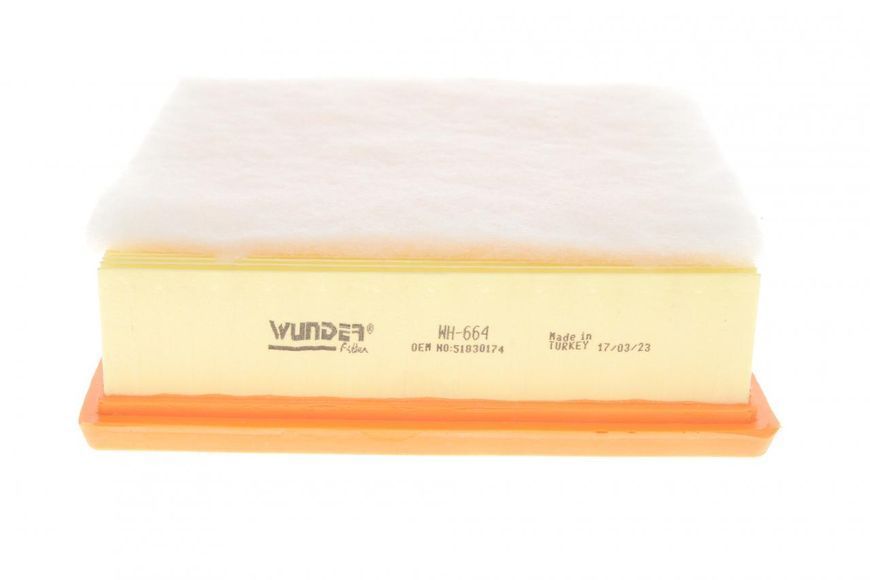 WH 664 WUNDER FILTER Фільтр повітряний Fiat Doblo / Opel Combo 1.6 - 2.0 D Multijet / CDTI 2010- WH 664 фото
