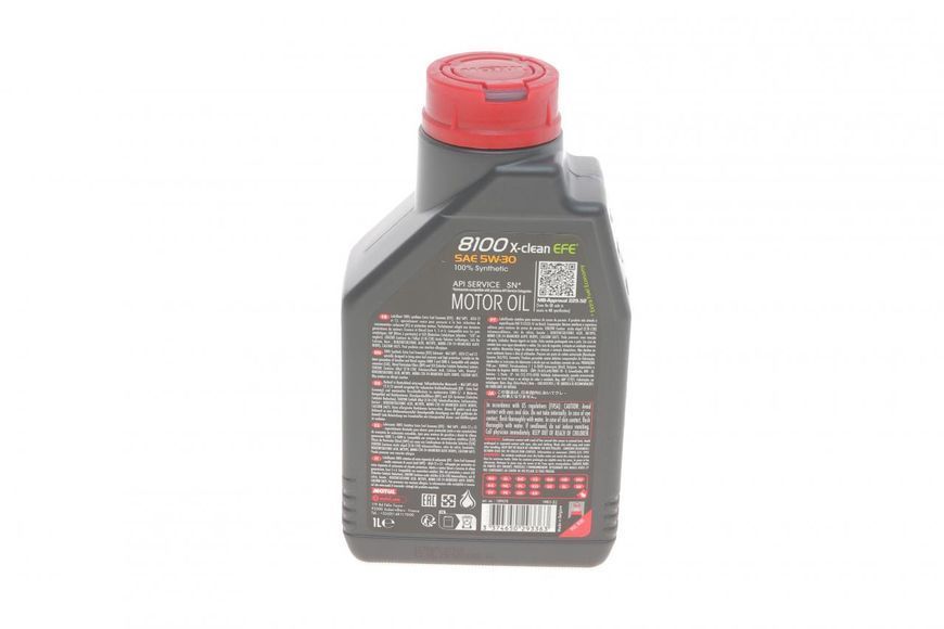 814001 MOTUL Олива моторна MB Sprinter 906/VW Crafter/T5 5W30 X-clean EFE 8100 (MB 229.52/VW 504.00) 1 л. 814001 фото