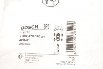1 987 473 070 BOSCH Датчик зносу гальмівних колодок MB W220/W211/W166 (задній) 1 987 473 070 фото