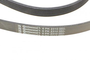 6 PK 2310 CONTITECH Ремінь струмковий MB Sprinter 901 - 904 (із зовнішнім кондиціонером) 6 PK 2310 фото