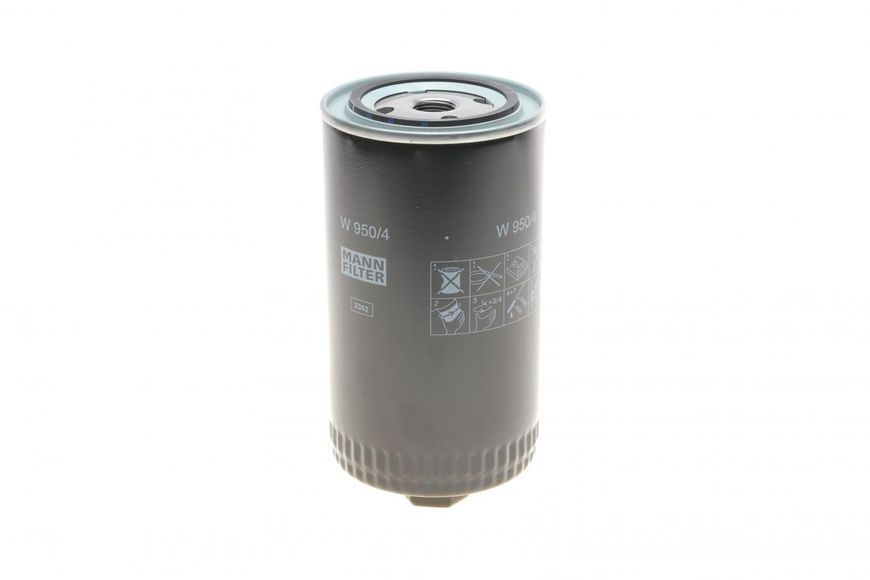 W 950/4 MANN-FILTER Фільтр масляний VW LT 2.4 D/TD/T4 2.4 D - 2.5 TDI W 950/4 фото