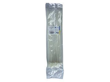 DAW 0430400 DEKSAUTO Хомут нейлоновий (білий) (4,6x400) DAW 0430400 фото
