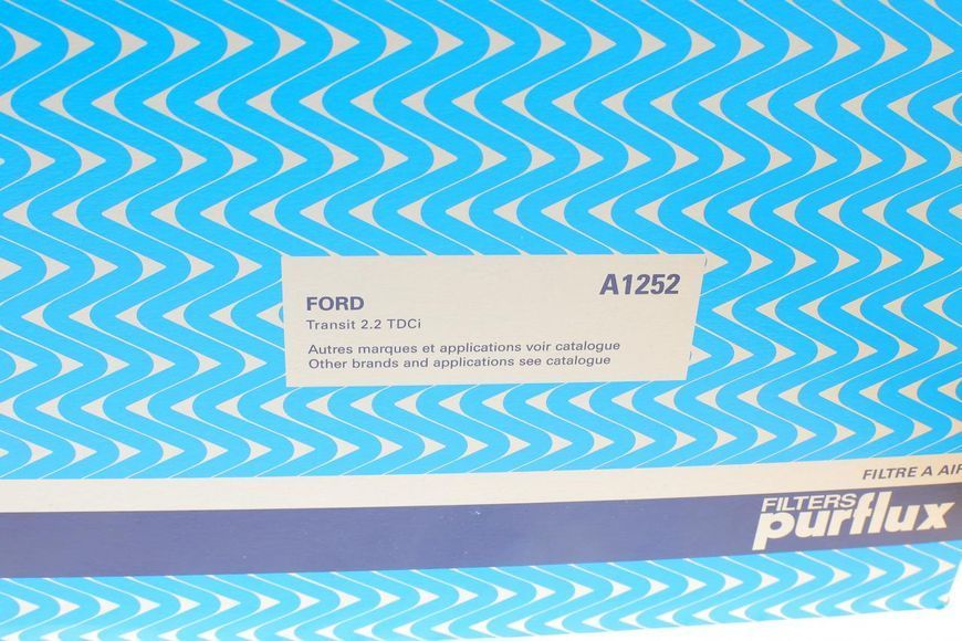 A1252 PURFLUX Фільтр повітряний Ford Transit V-347 2.2 TDCI 2006- A1252 фото