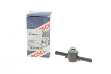 1 457 414 021 BOSCH Штуцер паливного фільтра (клапан) VW LT (пластик) 1 457 414 021 фото