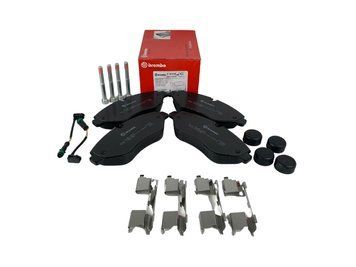 P 50 085 BREMBO Колодки гальмівні передні MB Sprinter 906 / 907 / 910 2006- / Vito 639 2010- / Vito 447 2014- / VW Crafter (з датчиками) P 50 085 фото