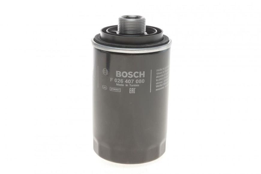 F 026 407 080 BOSCH Фільтр масляний VW / Audi / Skoda 1.8 - 2.0 TSI 2005- F 026 407 080 фото