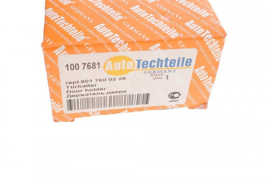 100 7681 AUTO TECHTEILE Кронштейн обмежувача задніх дверей MB Sprinter 901 - 904 1995 - 2006 (на кузов) 100 7681 фото