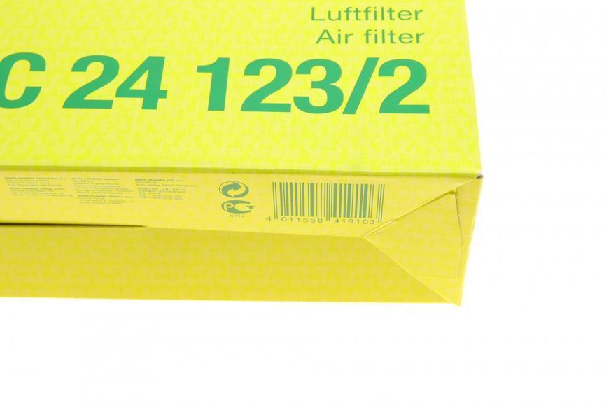 C 24 123/2 MANN-FILTER Фільтр повітряний Renault Trafic 2.0i / Espace / Laguna 1.9 - 2.0 - 2.2 DCI 2001- C 24 123/2 фото