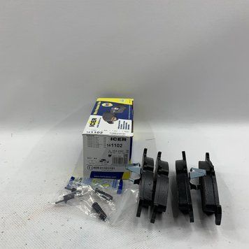 141 102 ICER Колодки гальмівні задні MB Sprinter 901 - 903 (208 - 216) / VW LT 1995 - 2006 (мала) 141 102 фото