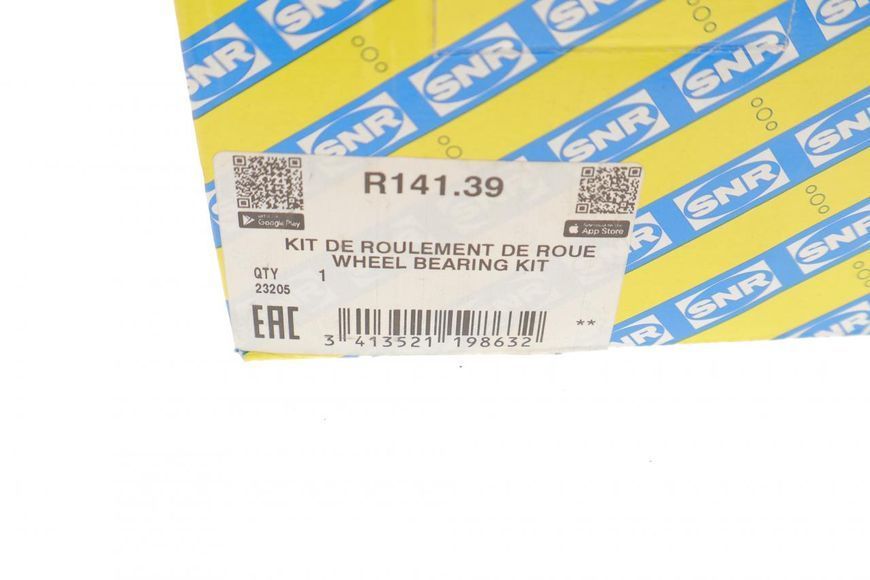 R141.39 SNR Підшипник задньої маточини Ford Transit V-348 2006- (RWD) (комплект) R141.39 фото