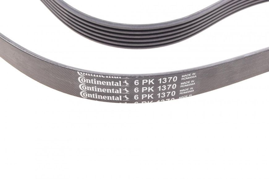 6 PK 1370 CONTITECH Ремінь струмковий Fiat Ducato / Doblo / Opel Combo 1.6 - 2.0 D Multijet / CDTI 2010- 6 PK 1370 фото