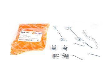 504 0701 AUTO TECHTEILE Комплект пружинок задніх колодок Fiat Ducato / Peugeot Boxer / Citroen Jumper (барабанні гальма) 2002- 504 0701 фото