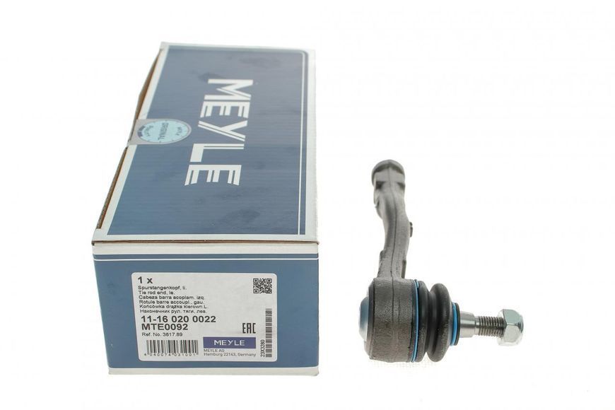 11-16 020 0022 MEYLE Накінечник кермової тяги Peugeot Partner / Citroen Berlingo 2008-L 11-16 020 0022 фото