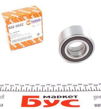 502 0522 AUTO TECHTEILE Підшипник передньої маточини Fiat Doblo / Opel Combo 2010- (+ ABS) (37x74x37) 502 0522 фото