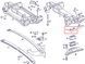 A 901 322 01 84 MERCEDES-BENZ Накладка подушки передньої пластикової ресори MB Sprinter 901 - 903 R (червона) A 901 322 01 84 фото 2