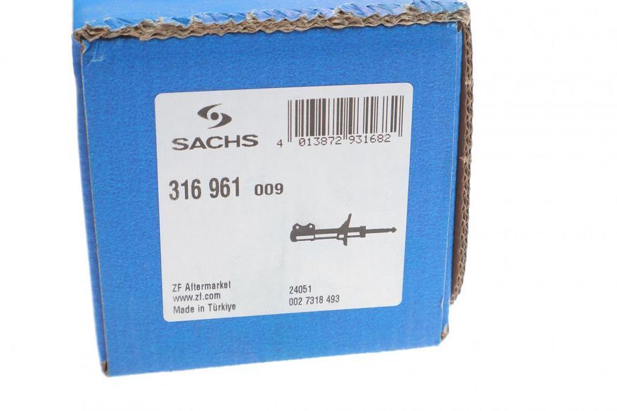 316 961 SACHS Амортизатор задній Ford Transit V-348 2.2 TDCI RWD 316 961 фото