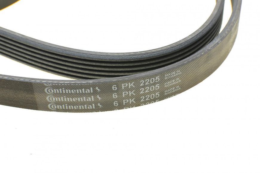 6 PK 2205 CONTITECH Ремінь струмковий VW T4 2.5 TDI (+ AC) / MB W210 / Sprinter 901 - 904 / Vito 638 / Ford Transit V-347 / V-348 6 PK 2205 фото