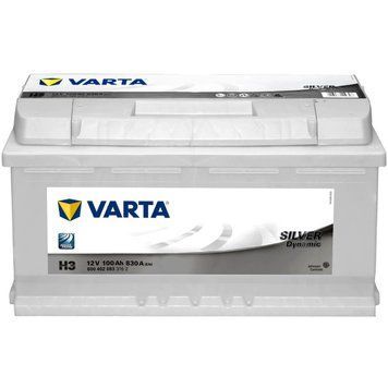 600402083 VARTA Акумулятор 100Ah / 830A / 12v (euro) Silver Dynamic H3 600402083 фото