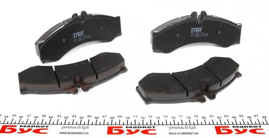 GDB1288 TRW Колодки гальмівні передні / задні MB Sprinter 904 / VW LT 1995 - 2006 (спарка) GDB1288 фото