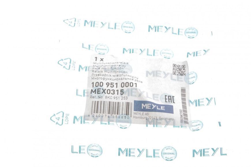 100 951 0001 MEYLE Реле увімкнення кондиціонера VW T4 100 951 0001 фото