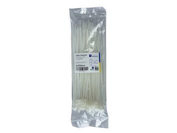 DAW 0360250 DEKSAUTO Хомут нейлоновий (білий) (4x250) DAW 0360250 фото
