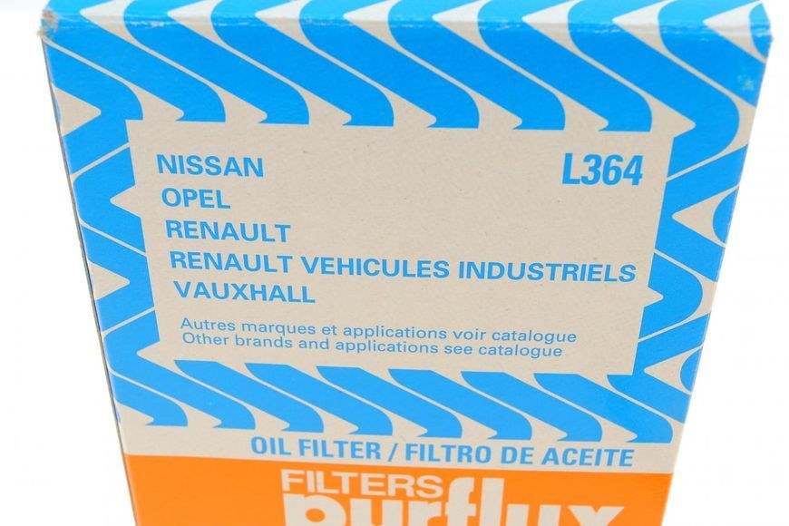 L364 PURFLUX Фільтр масляний Renault Master / Opel Movano 3.0 DTI / DCI 2003 - 2010 L364 фото