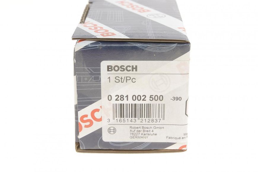 0 281 002 500 BOSCH Клапан паливної рейки Fiat Ducato / Peugeot Boxer / Iveco Daily III 2.8 JTD / HDI 2000- 0 281 002 500 фото