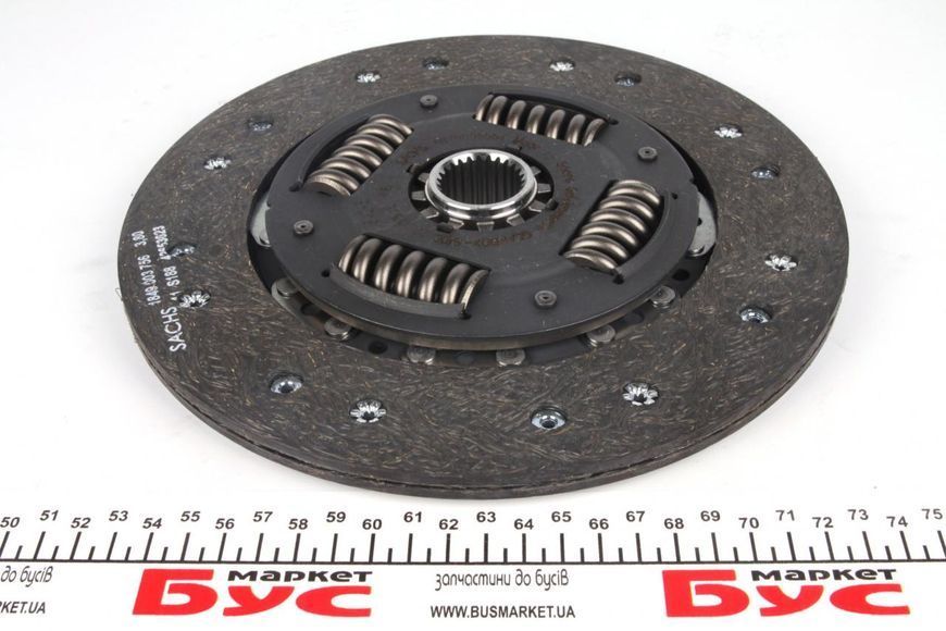 2290 601 011 SACHS Демпфер MB Sprinter CDI 903 &ndash; 904 (OM 611 &ndash; 612) 2000 &ndash; 2006 (з комплектом зчеплення) (+ вижимний) 2290 601 011 фото