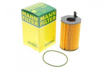 HU 8005 Z MANN-FILTER Фільтр масляний VW Touareg / Audi A4 / A5 / A6 / A6 / A8 3.0 TDI 2010- HU 8005 Z фото