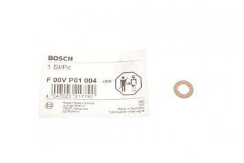 F 00V P01 004 BOSCH Шайба під форсунку VW Crafter / T5 / Caddy III 2.0 TDI F 00V P01 004 фото