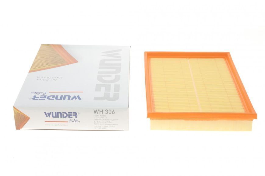 WH 306 WUNDER FILTER Фільтр повітряний Opel Combo 1.4i - 1.6i - 1.7 DI 2001- WH 306 фото