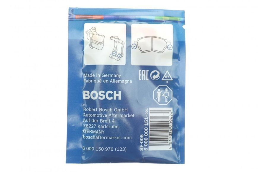5 000 000 151 BOSCH Мастило направляючої пальця супорта 5 мл. 5 000 000 151 фото