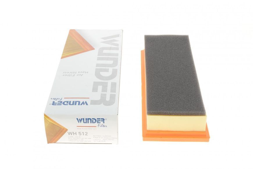 WH 512 WUNDER FILTER Фільтр повітряний Citroen Berlingo / Peugeot Partner 1.6 HDI 2006- WH 512 фото