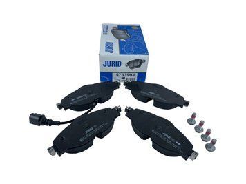 573390J JURID Колодки гальмівні передні Audi A3 / Q3 2018- / Skoda Octavia / VW Golf VII / Caddy III / Passat 2012- (з датчиком) 573390J фото