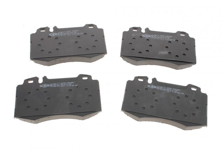 IC 181 389 ICER Колодки гальмівні передні MB W220 / W163 / C215 / R129 / R230 1998 - 2012 IC 181 389 фото