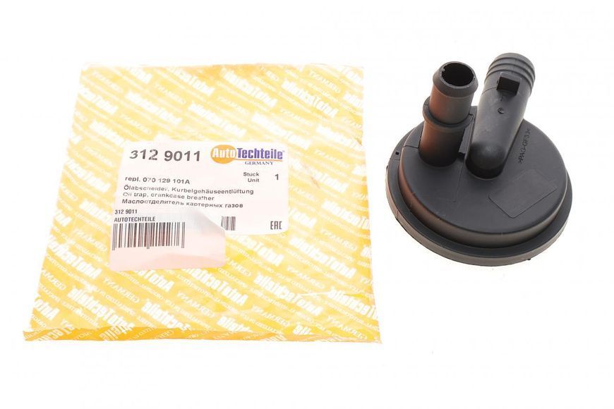 312 9011 AUTO TECHTEILE Клапан вентиляції картерних газів (масловідділювач) VW T5 2.5 TDI 312 9011 фото